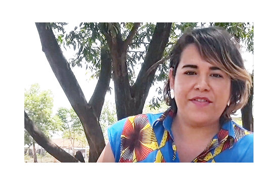 ZFD-Fachkraft Andrea Barriga arbeitet für Caritas Freetown in Sierra Leone