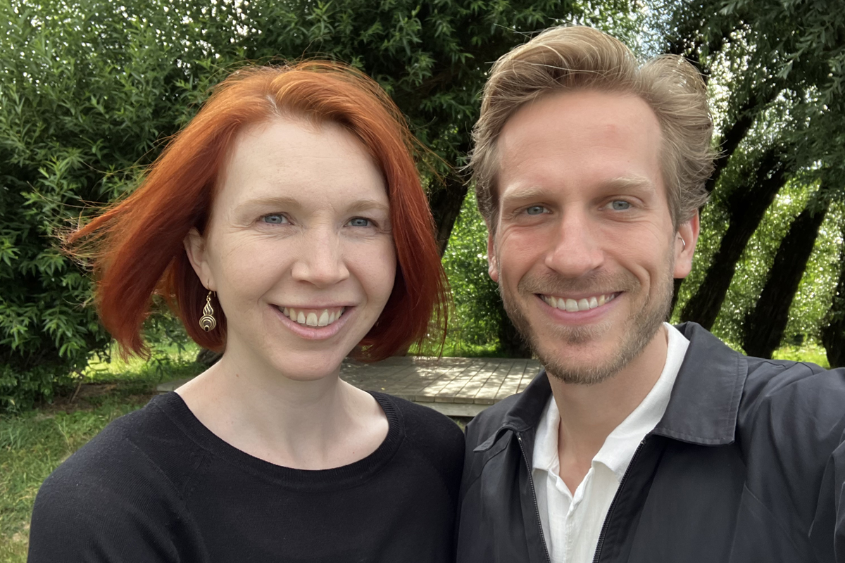 ZFD-Fachkraft Rabea Jürging und ihr Mann Philipp Agster, der Mitte Oktober nach Timor-Leste reisen wird.